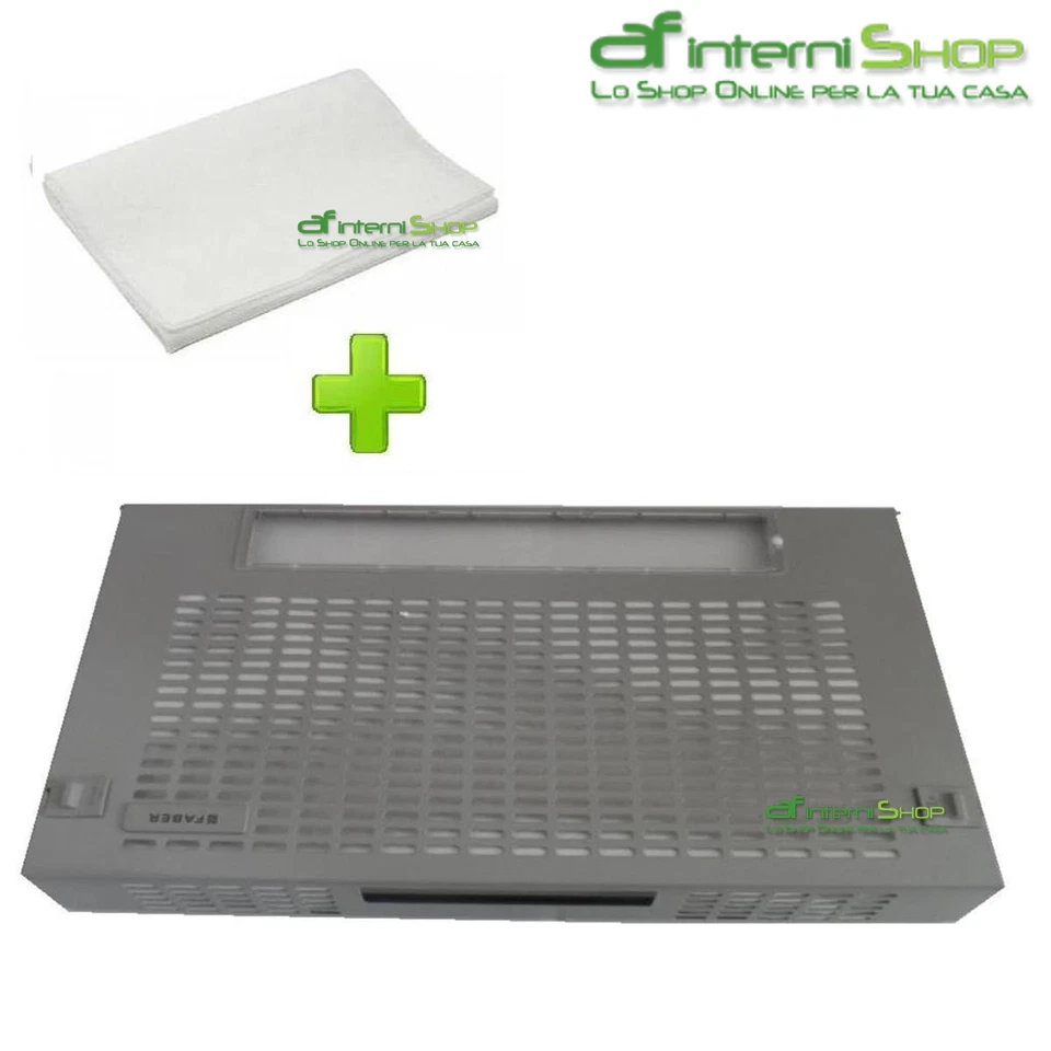 SPORTELLO cappa cucina estraibile 60 152 lg faber FRONTALE sportellone + PANNO