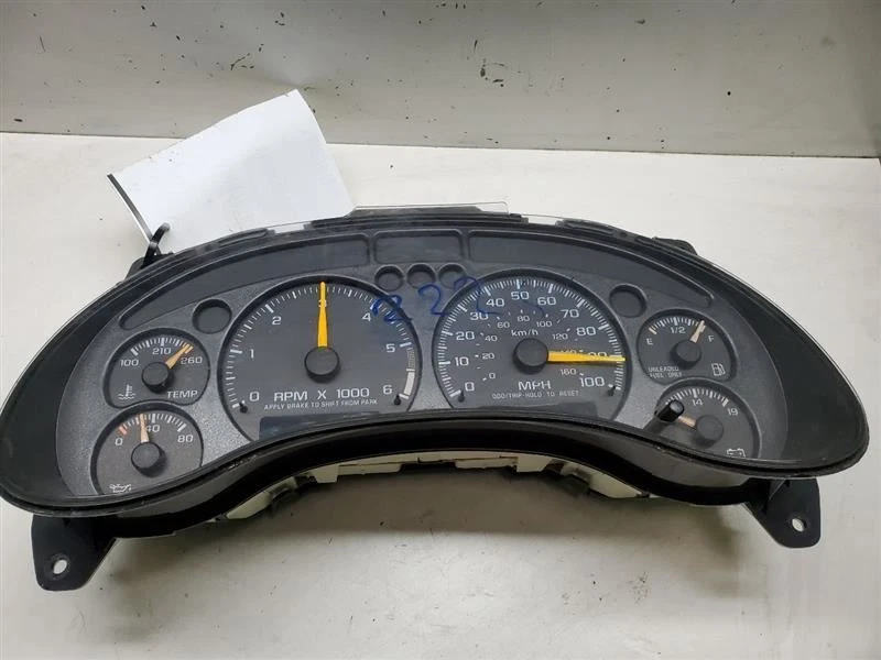 2000-2005, Chevrolet S10 Blazer, Velocímetro EUA Coluna Shift, PN-15063208 - Imagem 3 de 4