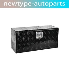Caja de herramientas de almacenamiento + cerradura + llave de aluminio para camioneta pickup de 30"X12"X14"