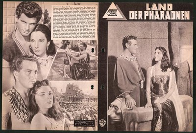 Filmprogramm DNF, Land der Pharaonen, Jack Hawkins, Joan Collins, Regie: Howard 