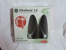 GE 2.0 Multimedia Speakers for Computers Mp3/CD/DVD  Gaming Systems NIB