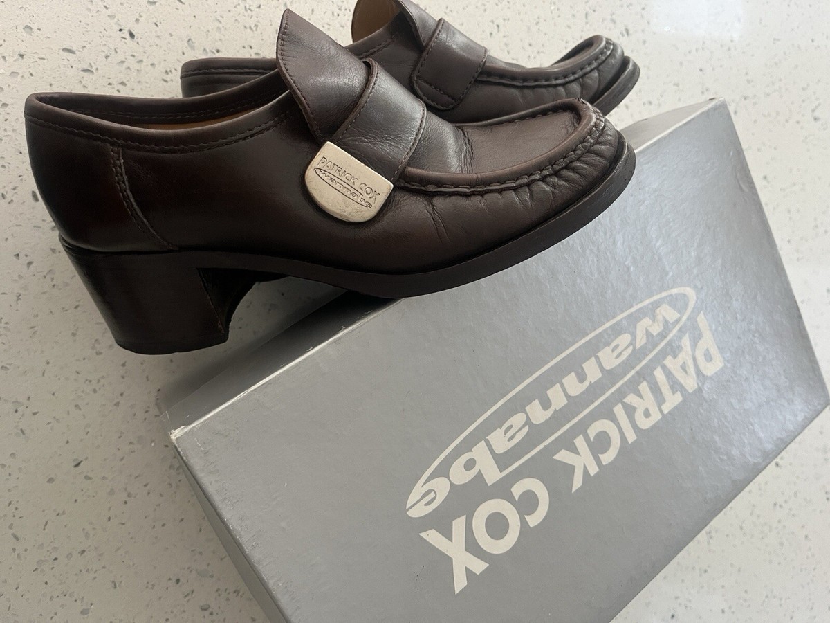 Patrick Cox wannabe Loafers Vintage Size 36.5 Fits UK 4 37