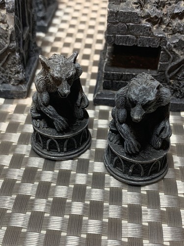 Mystical Creations Night Chess Parts Game board corner supports X4 Lot Plus 6 Pc - Picture 4 of 13