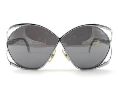 NEW VINTAGE CHRISTIAN DIOR BUTTERFLY 2056 75 SILVER 1980'S AUSTRIA