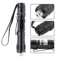 2Pack 532nm 2in1 Green Laser Pointer Pen Light Astronomy Beam Rechargeable Lazer