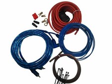 8 Gauge Amp Kit for Amplifier Install Wiring Complete RCA Cable Red 1500W