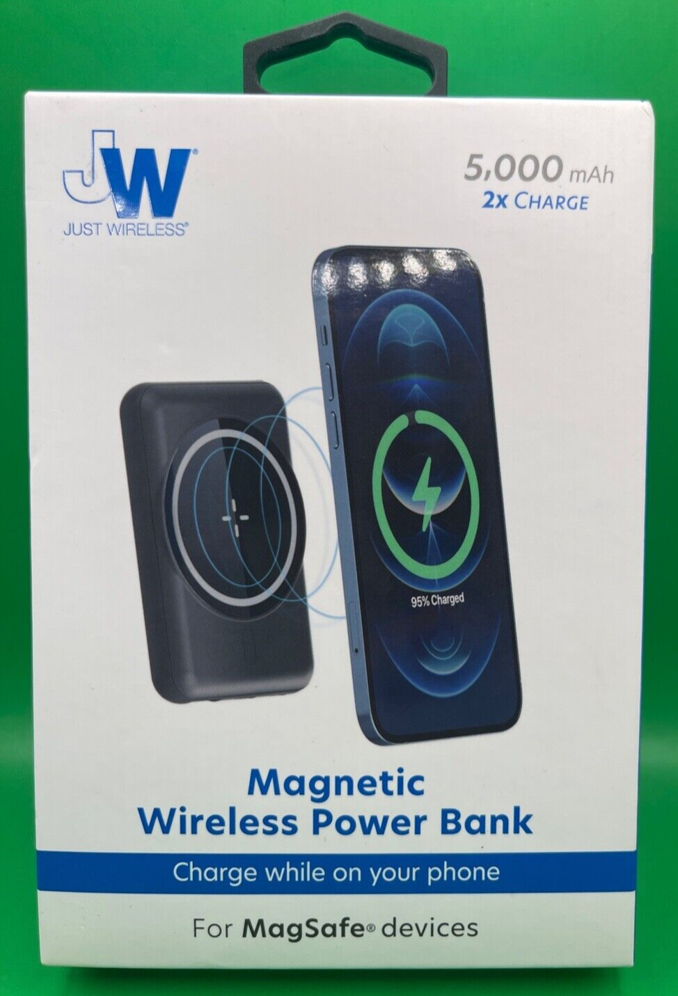 Power Bank Just Wireless 5,000 mAh Magnetic Wireless Power Bank for MagSafe-image