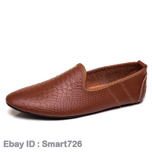 Mens Driving Pumps Moccasins Slip On Leisure Outdoor Loafers Shoes New - Picture 21 of 27