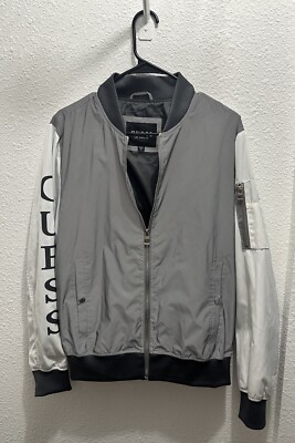 Guess Los Angeles Reflective Bomber Jacket Men’s Small