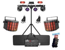 Chauvet DJ Gig Bar Move Plus ILS Bundle with 2x Kinta FX ILS 2x DFI-USB2