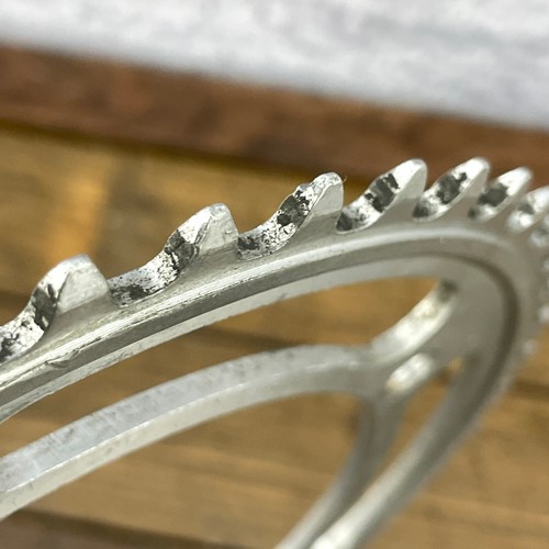 Vintage Suntour Pista Chainring NJS 1/8 144 BCD 49t Superbe Track 49 Tooth - Picture 9 of 13