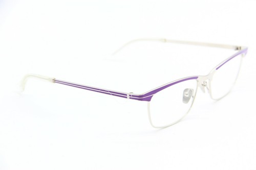 NEW DITA AVALON TITANIUM DRX-3008C PURPLE/SILVER AUTHENTIC EYEGLASSES RX 51-16 - Picture 3 of 3
