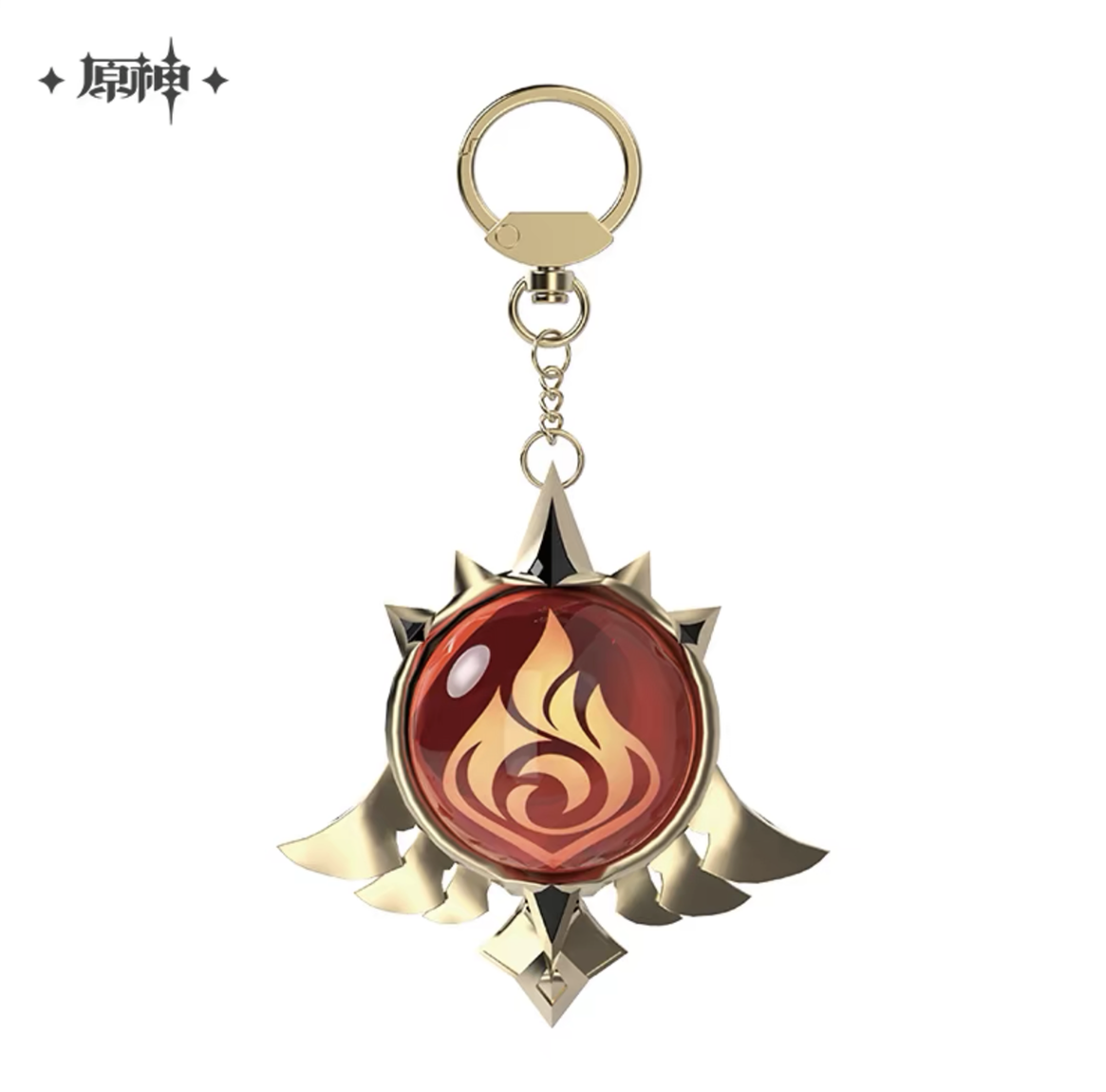 miHoYo Official Genshin Impact Vision Pendant Keychain Mondstadt
