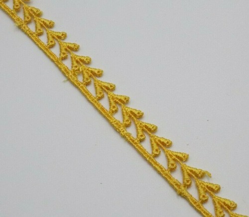 FCL 1 Cm Wide 2 M Beautiful Daisy Tropical Edge Lace Trim Color Guipure Sewing - Picture 27 of 86