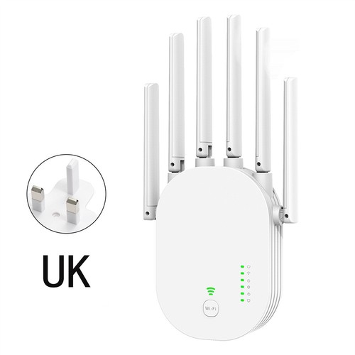 300M 2.4G WiFi Repeater 802.11n Standard 6 Antenna Home Network Signal Amplifier - Picture 2 of 14
