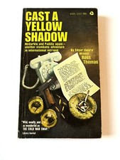 Cast a Yellow Shadow by Ross Thomas Vintage 1968 Avon Paperback Intrigue Padillo
