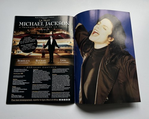 Michael Jackson HIStory World Tour Special - French Edition BLACK & WHITE 3 NEW - Picture 13 of 14