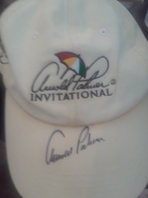 ARNOLD PALMER SIGNED ARNOLD PALMER 