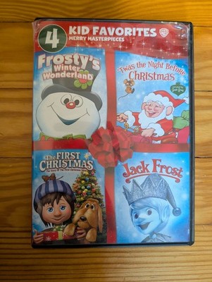 4 Kid Favorites Merry Masterpieces DVD 4-Movie Christmas Box Set Warner Bros