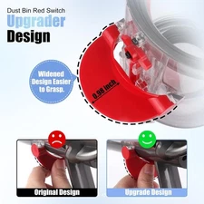 WYWY.Wide Upgraded Dust Bin Compatible with Dyson V10 Vacuum Cleaner Canister