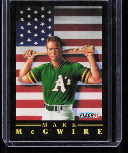Mark McGwire 1991 Fleer #4 Pro-Visions