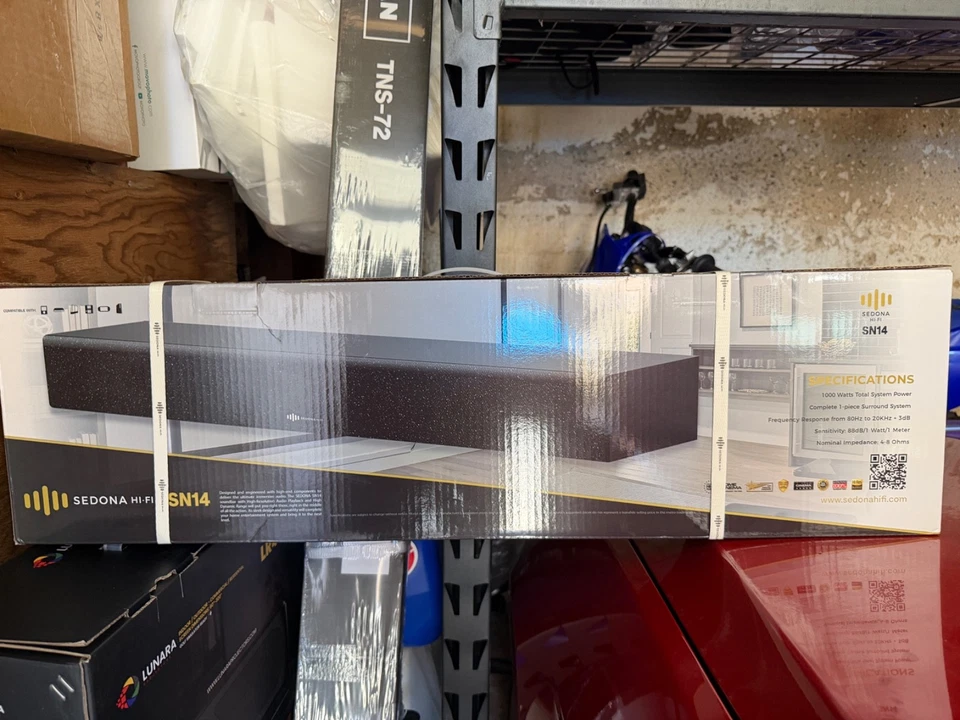 Lunara LR40 8K Laser Projector, Soundbar, Screen Bundle - Image 2 of 3