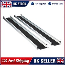 6ft Long Telescopic Car Ramps - Extended Lip for Easy Loading UK