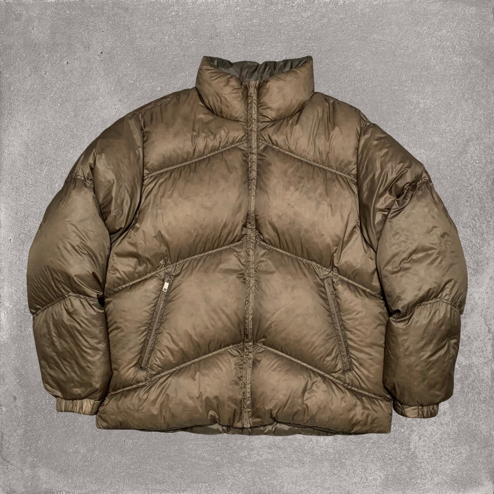 Represent Small Puffer Jacket Brown Coat - image 1