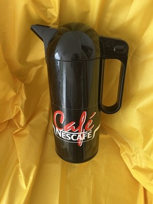 Nescafe Cafe Leifheit Slany Design   Isolierkanne Thermoskanne 900 ml Werbung