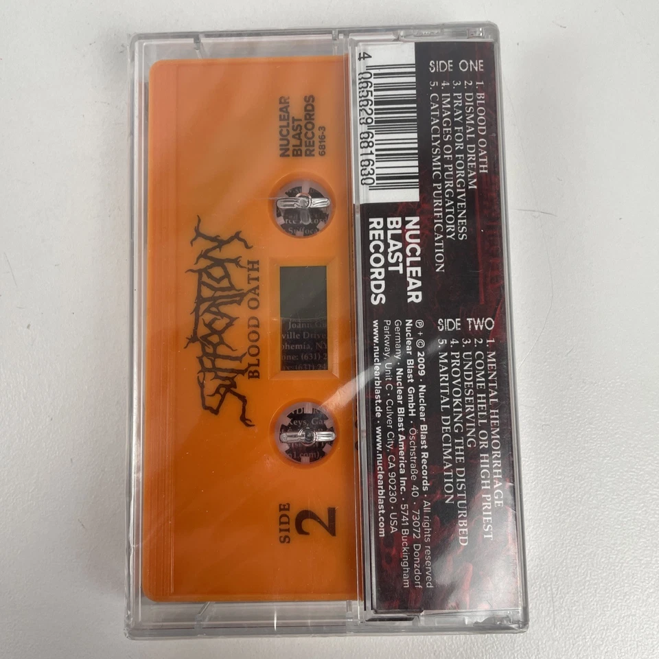 Suffocation - Blood Oath 2009 original indonesia tapes NEW SEALED - Image 2 of 4