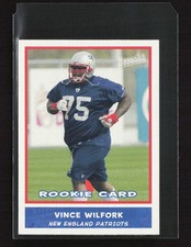 2004 Bazooka Minis #171 Vince Wilfork New England Patriots Rookie