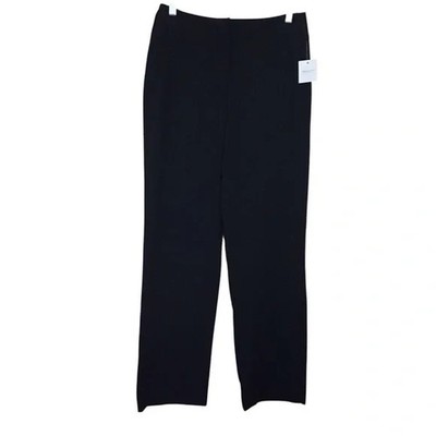 Madison 4 Average Women's Black Career Dress Slacks Pants NWT