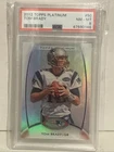 2012 TOPPS PLATINUM TOM BRADY PSA 8