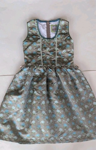 Stockerpoint German Bavarian Oktoberfest Dress Girl's 146/152 US 12/14 Floral - Picture 4 of 10