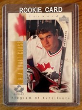 1996-97 Upper Deck POE #384 Patrick Marleau RC Mint Rookie Card!. rookie card picture