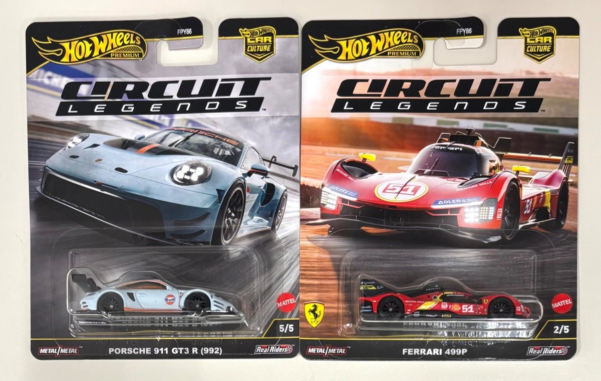 ホットウィール　 Ferrari 439P Circuit Legends Amazon.com: Hot Wheels Premium Car Culture - Circuit Legends
