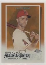 2020 Topps Allen & Ginter Chrome Orange Refractor 3/25 Tommy La Stella #154 09dw