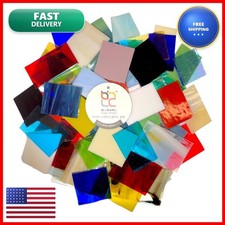 BiNARi 1.5 LB Fusible Glass Scraps Pieces - Assorted Color COE 96 System 96