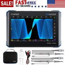 FNIRSI DPOS350P 4-in-1 350MHz Digital Oscilloscope Signal Generator Spectrum NEW