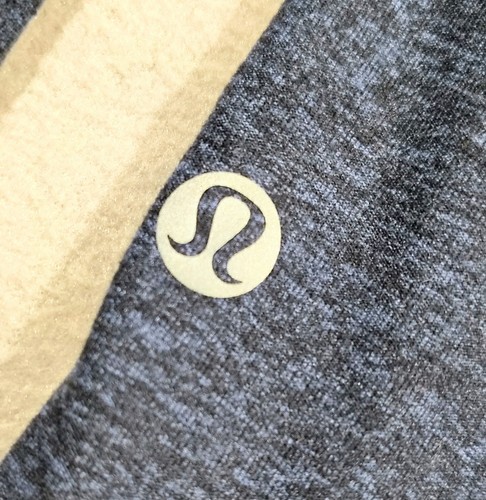Lululemon Surge Warm Full Zip Jacket Hoodie Mens Medium Blue Heather - Picture 3 of 11
