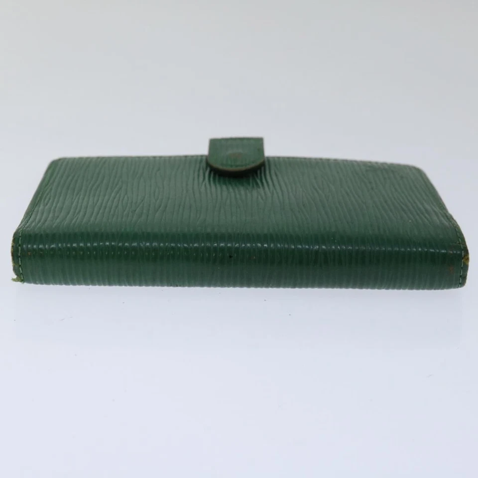 Подлинный зеленый чехол для планировщика дня LOUIS VUITTON Epi Agenda PM R20054 LV 70466 - Изображение 4 из 4