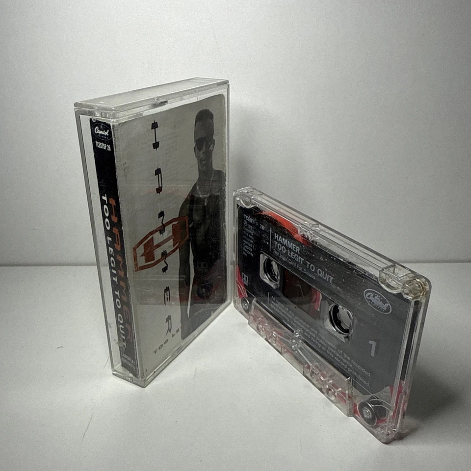MC Hammer Too Legit To Quit CASSETTE ALBUM Hip Hop Pop Rap RnB/Swing - Image 3 of 4