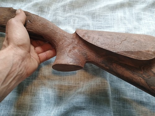98 Mauser Rifle Stock Unfinished Stock From Gun Smith Hand Carved - Picture 19 of 24