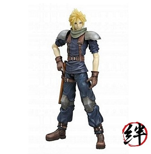 CRISIS CORE FINAL FANTASYVII PLAY ARTS クラウド・ストライフ(PVC塗装済みアクションフィギュア) 2mvetro CRISIS CORE FINAL FANTASYVII PLAY ARTS Cloud Strife PVC painted