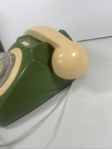 Vintage Wählscheibentelefon BT 746F Festnetz Twotone grün creme 70er ERSATZTEILE / REPARATUREN - Bild 17 von 18