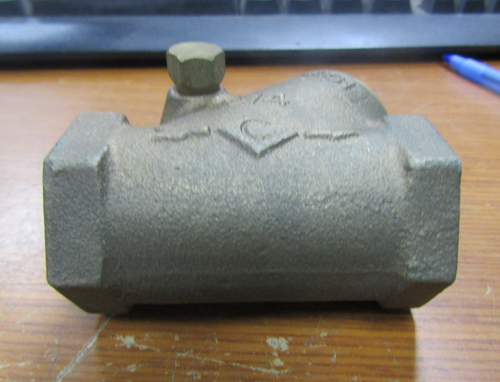 💥NEW 3/4" Y-PATTERN SWING CHECK VALVE 125 S 200 CWP 20G1 - Picture 2 of 7