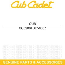 CUB CADET 02004567-0637 Engine Plate Idler  XP Stand Spreader Sprayer Self