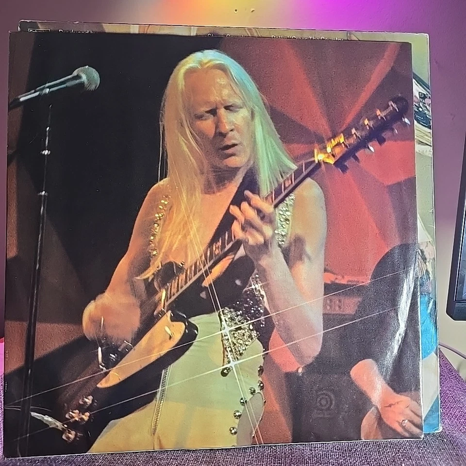 Johnny Winter–Saints & Sinners–1974 Columbia–KC 32959 Vinyl Record LP Foto 3 de 4