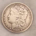 Antique Vintage 1900 O Morgan Silver Dollar