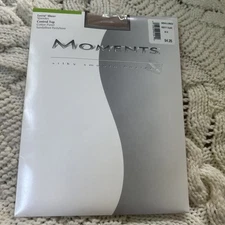 Moments Pantyhose Misty Taupe Small medium Control Top Silky Smooth Kohl’s Nip
